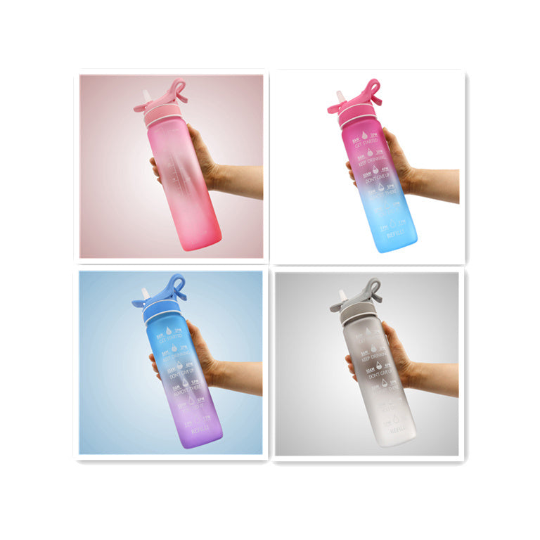 Water Bottle Scrub Bounce Cover Straw Space Cup Sports Water Bottle 517b7e10 5d58 4b9c aa2d 92014ac23793