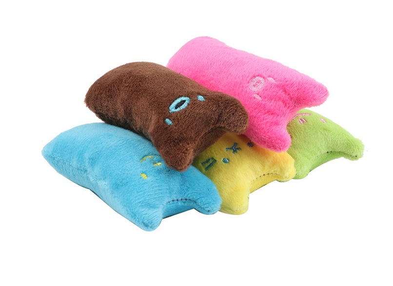 Catnip Cat Toys Pillow Interactive Cat Toy Catnip Pet Supplies Pillow Thumb Plush Teeth Grinding Bite Mint Cat Accessories 51