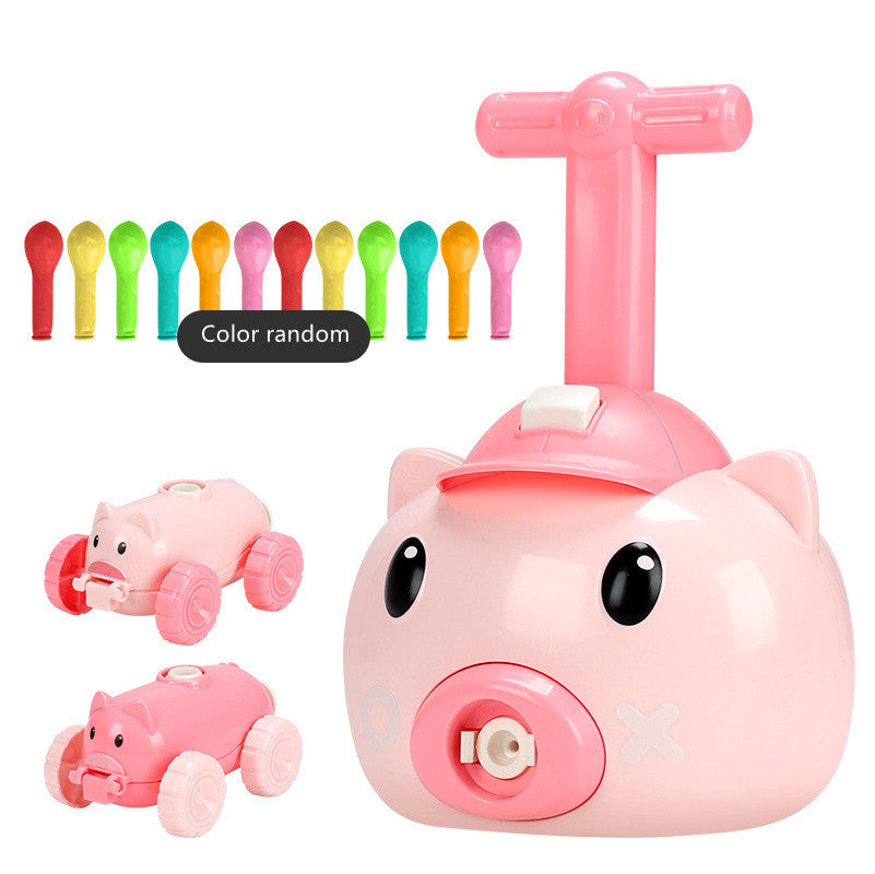 Children's Educational Toys For Piggy Pneumatic Car 518382308435