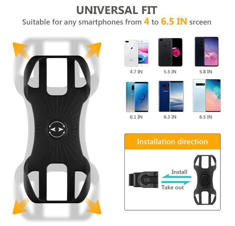 Bicycle phone holder 518394284128
