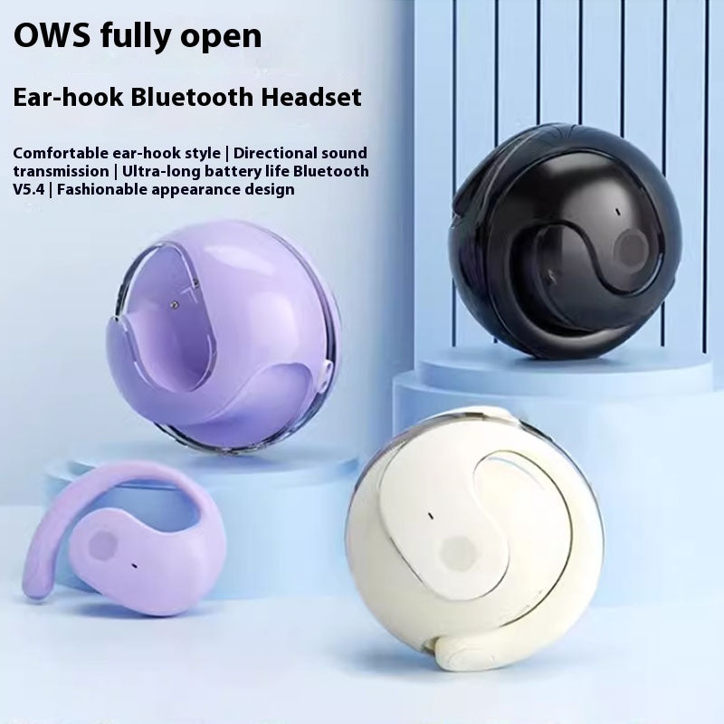 AI Translation Small Coconut Ball Wireless Bluetooth Headset Ear-mounted Headset 5185fd68 82ad 4b39 a9fa 8bedd9bca713 trans