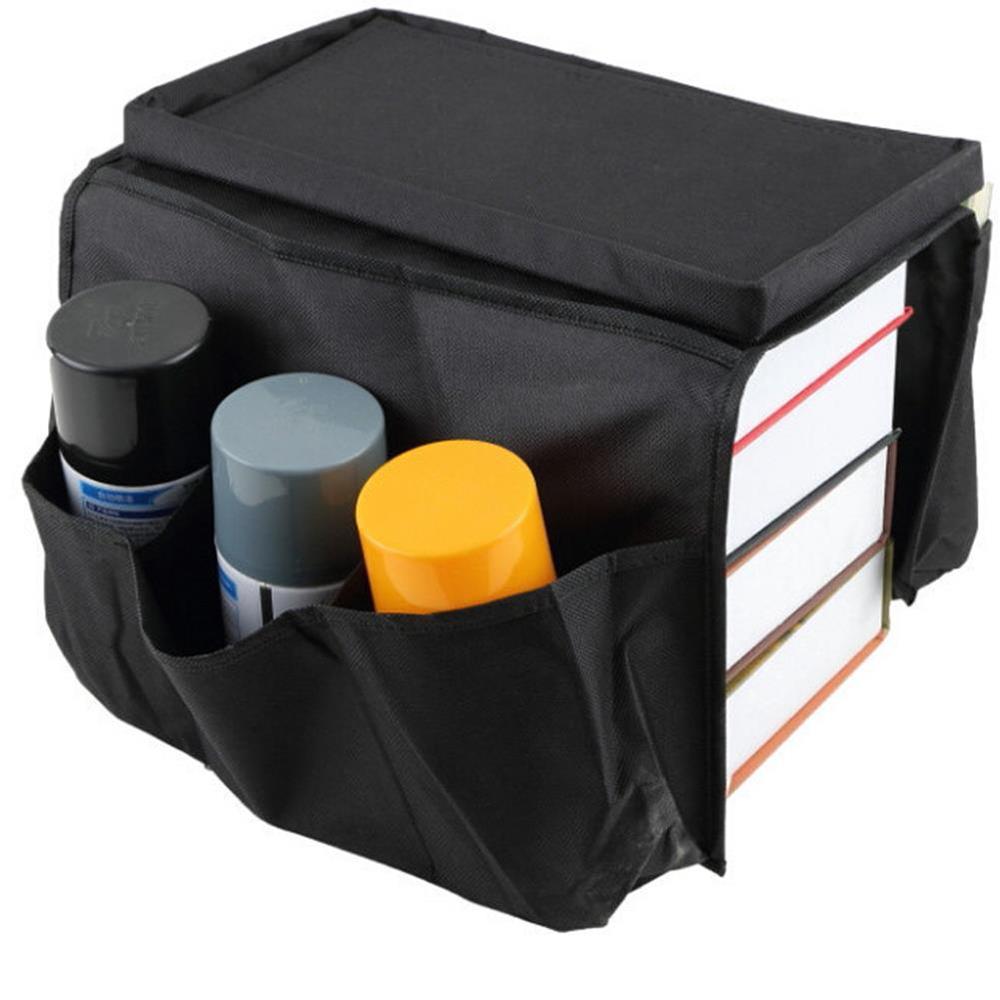 Handrail Couch Armrest Arm Rest Organizer Remote Control Holder Bag On TV Sofa 5190558149111