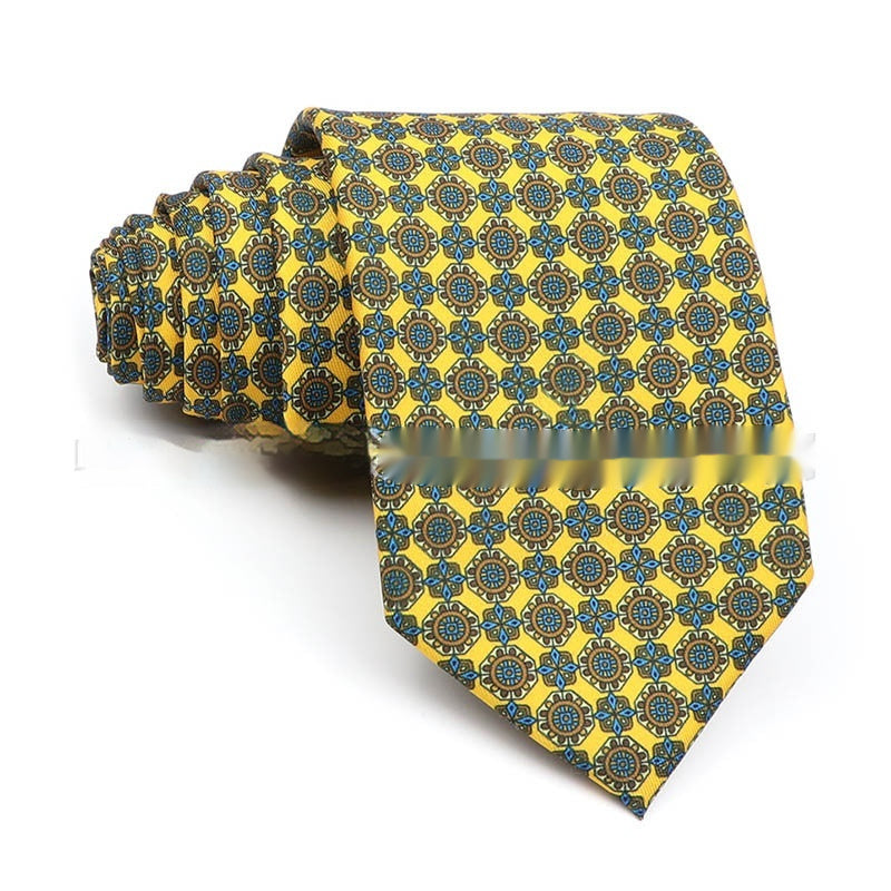 Business Polyester Men's Printed Workplace Tie 5190c38f e867 4bb9 9819 dc30a6950085 fine