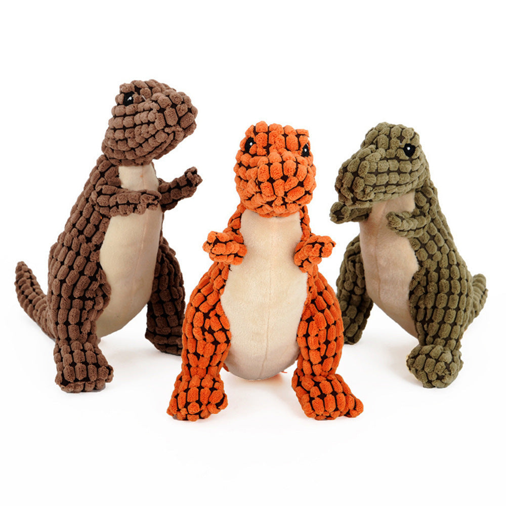 Dinosaur Pet Toys Giant Dogs Pets Interactive Dog Toys For Large Dogs Chew Toys Chihuahua Plush Stuffing Squeakers 5194353099