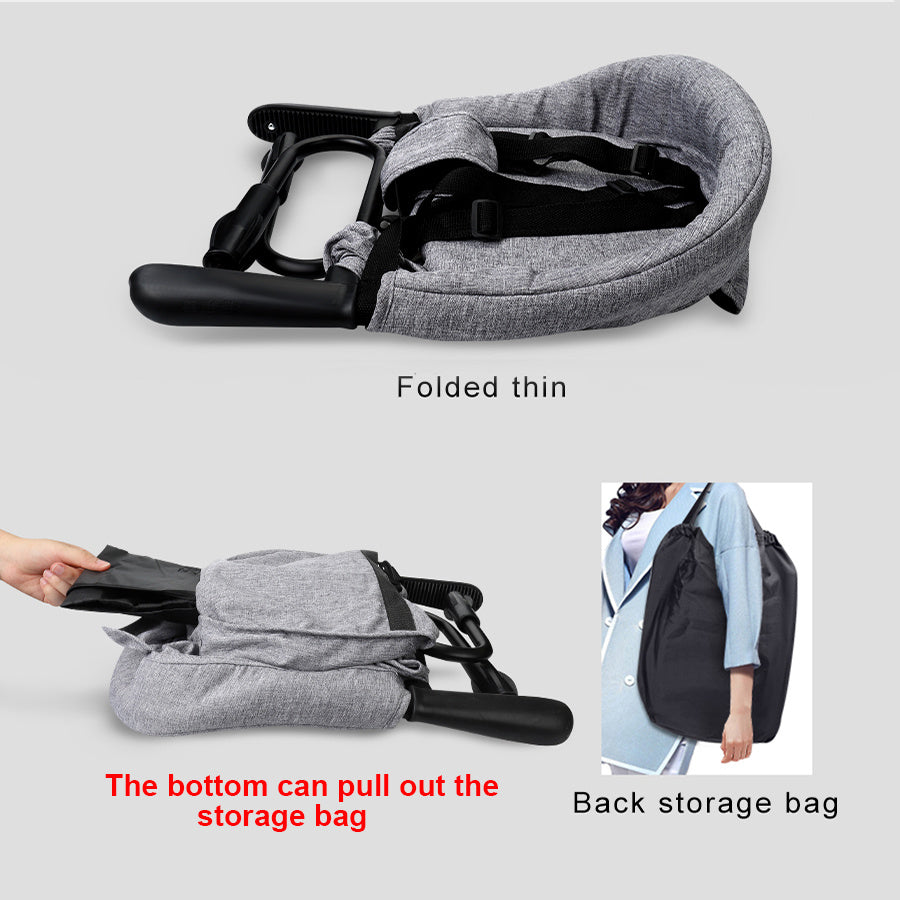 Portable Kids Baby High Chair Dining High Dinning Cover Seat Safety Belt Feeding Baby Care Accessory 5195703758527