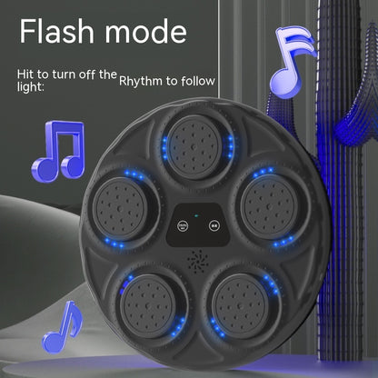 Children's Music Boxing Machine Blue Light Hitting Reaction Boxing Target Intelligent Electronic Wall Target 519a1236 55d8 40