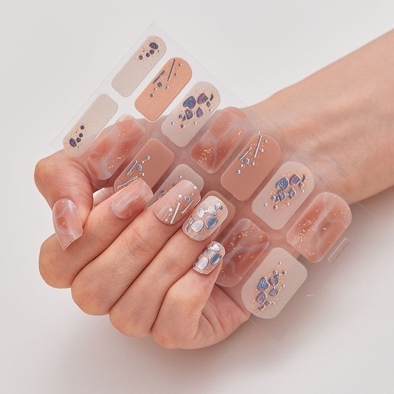 3d Laser Bronzing Craft Nail Applique Nail Sticker - HD Wireless Product #33