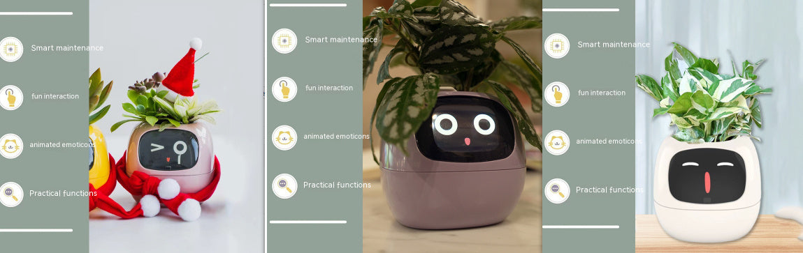 Smart Planter Endless Fun Over 49 Rich Expressions 7 Smart Sensors And AI Chips Make Raising Plants Easy And Fun 51aa8c8c a37