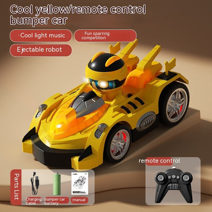 Light Cartoon Remote Control Bumper Car Double Battle Toy 51b56146 d3e3 457f a172 ab39e899291a trans