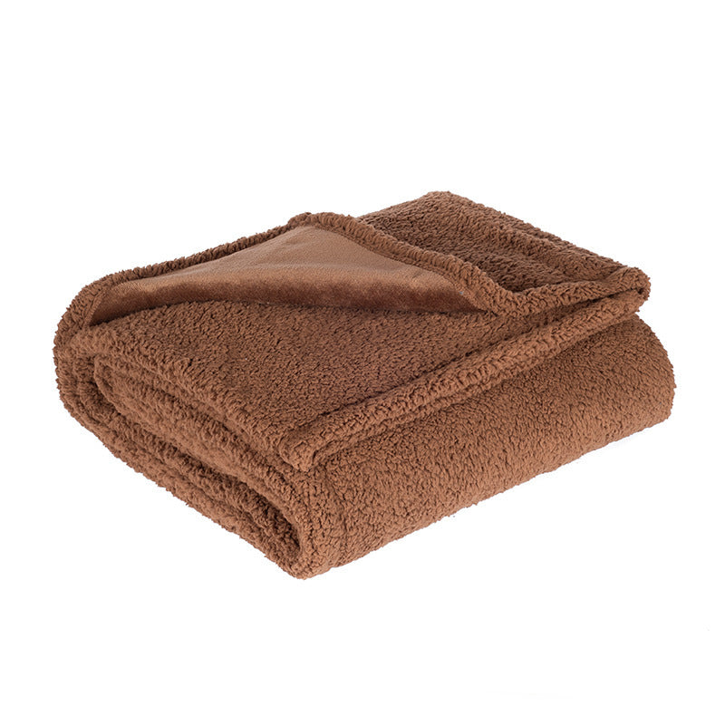 Flannel Cotton Wool Sherpa Thick Pet Blanket Dog Kennel 51c3409e c389 4eab 980c 4413538810a7