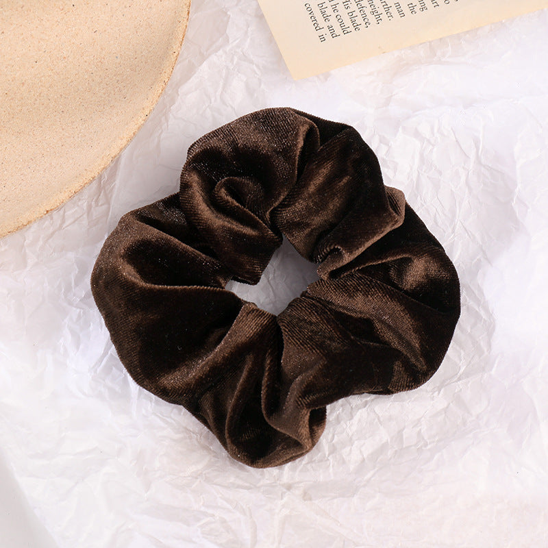 Flannel Hair Tie Hair Rope Amazon Velvet Fashion Ponytail Hair Accessories 51d46687 adc4 4c4e a663 9b447756bf5d