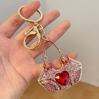 Fashion Exquisite Diamond Crystal Car Key Ring 51ec7e70 cbaf 4c54 ba42 859db2a3c19a