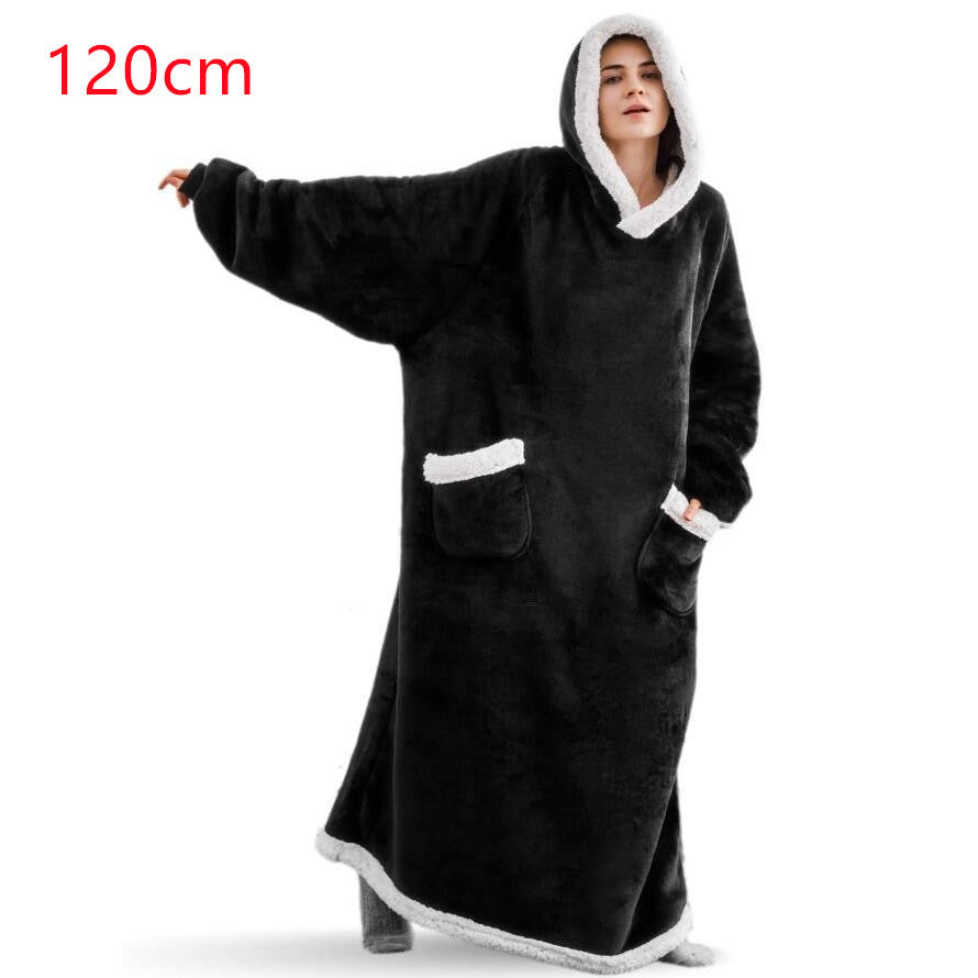 Winter TV Hoodie Blanket Winter Warm Home Clothes Women Men Oversized Pullover With Pockets 51fc9678 ff5e 403a 9ce3 b020bef21