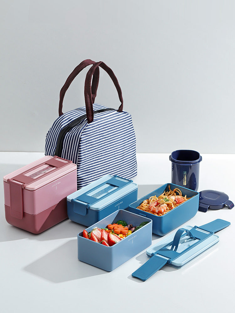 Microwave Heating Lunch Box Japanese-style Lunch Box 520395697541