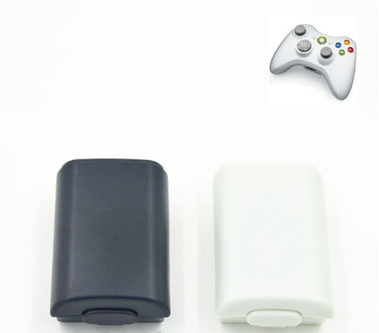 XBOX360 wireless handle black and white battery cover 521102942991
