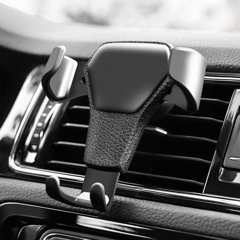 Car Phone Holder For Phone In Car Air Vent Mount Stand No Magnetic Mobile Phone Holder Universal Gravity Smartphone Cell Supp