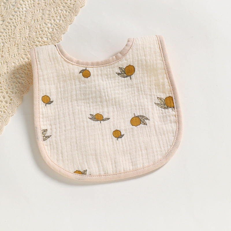 Cotton Gauze U-shaped Bib Baby Saliva Towel 521e7145 803d 43ed b096 554abe176cf0