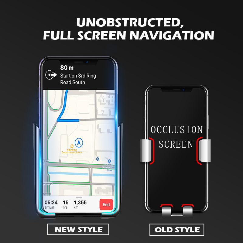 Car bracket for mobile telephone Air vent mount Cradle Universal Car Phone Holder - 图片 2