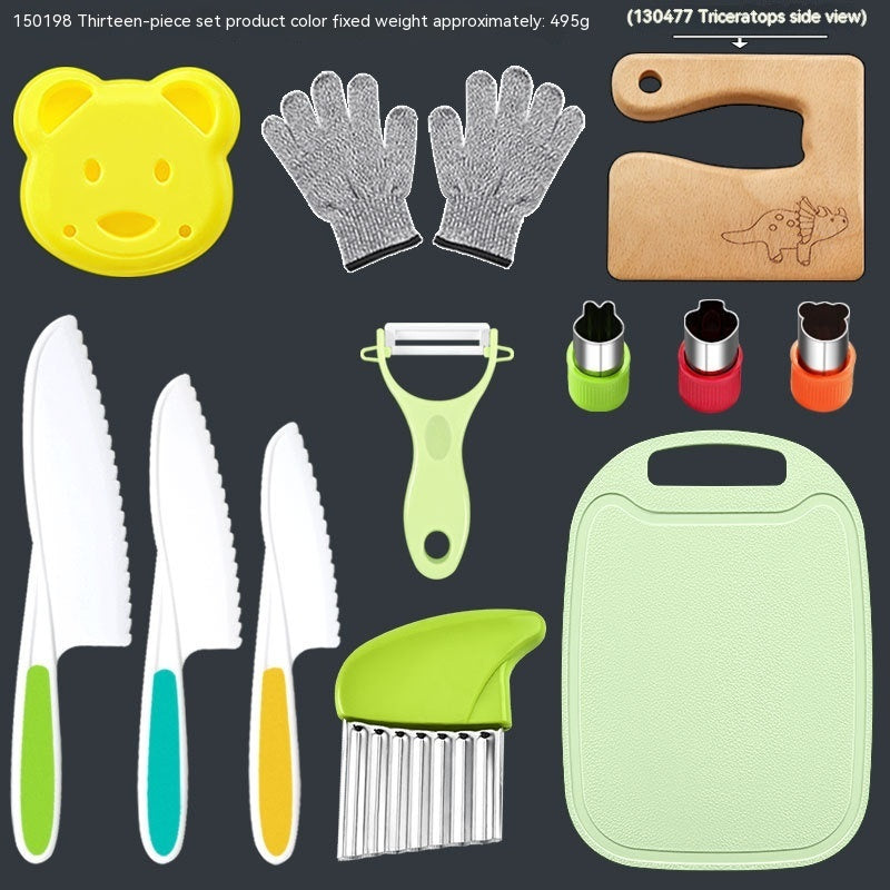 Children's Anti-cutting Gloves Cutting Board Fruit Knife 522f83f2 83c7 4c09 b2c0 d48c6b4f9734 trans