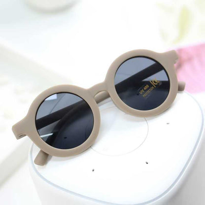 Children's Sunglasses Baby 1-5 Years Old Retro Korean Version Cute Sunscreen 52327bf2 da09 434a 89e5 04b3f34e9361