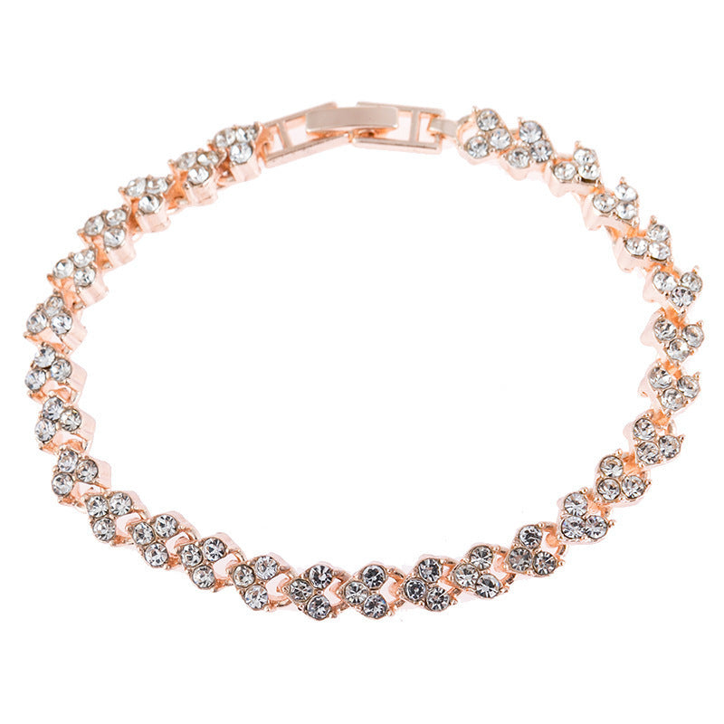 Simple Natural Diamond Crystal Bracelet Contracted 523a9877 8229 450e a2cd 4c69b02e6c25