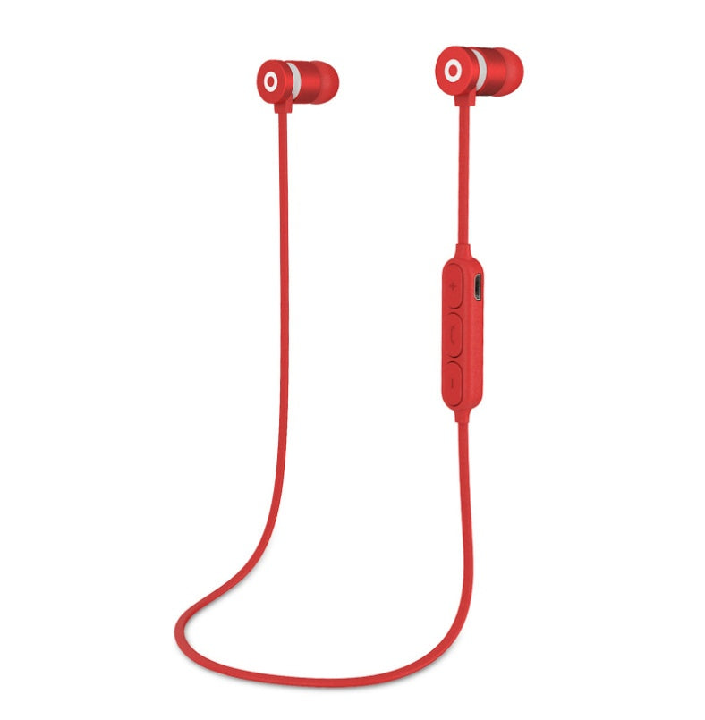 Metal magnetic sports Bluetooth headset wireless In-ear neck-mounted music headset gift - 图片 4