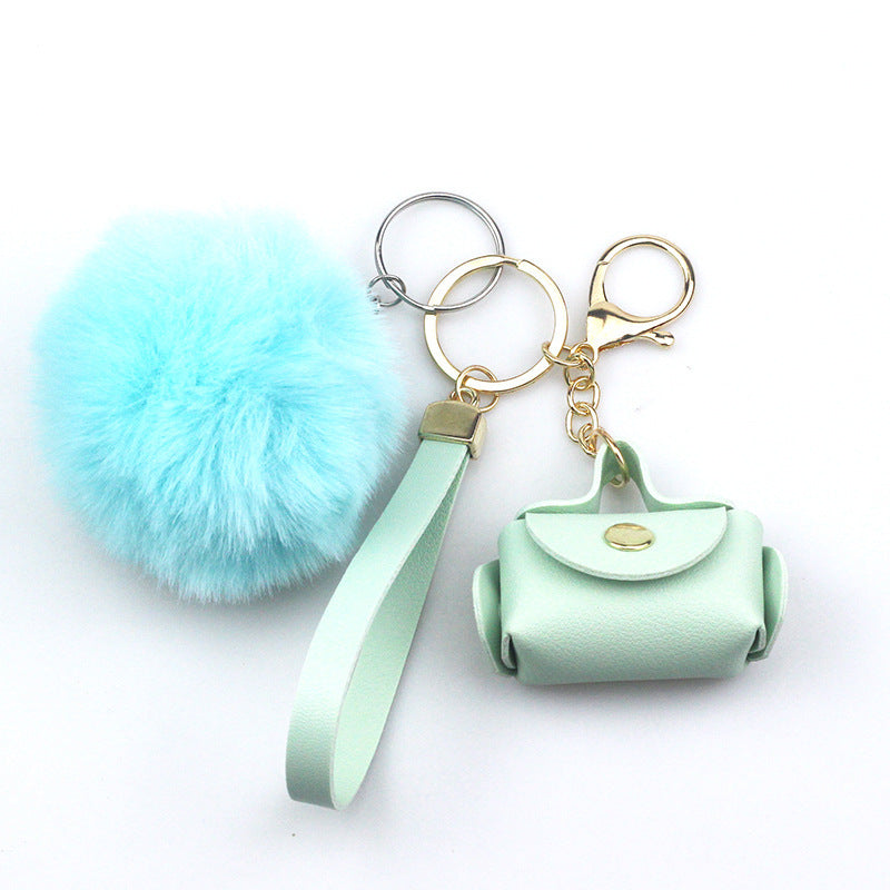 Fashion Ornaments Creative Leather Bag Keychain 52493609 6945 477d 9c95 297cefe81451