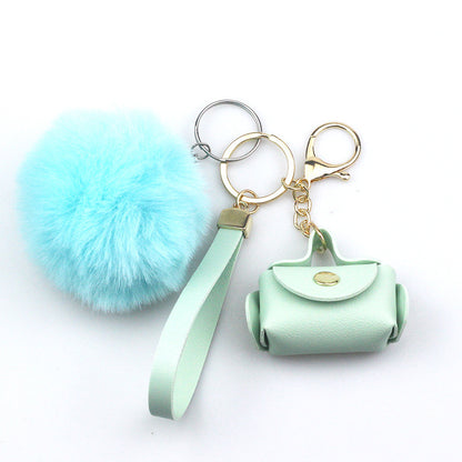 Fashion Ornaments Creative Leather Bag Keychain 52493609 6945 477d 9c95 297cefe81451