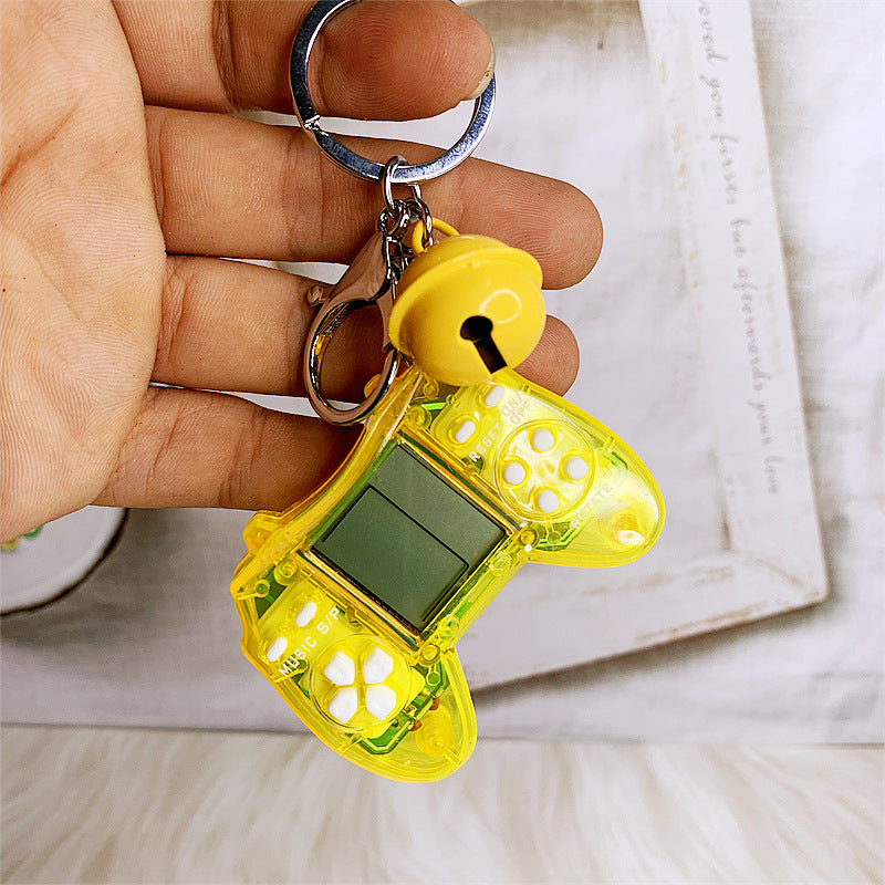 Retro Mini Square Handle Game Machine Key Ring Pendant Children's Cute Toy Gift 524d1141 366a 42d6 987e 989d80585062