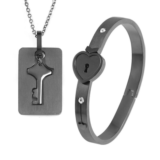 Men And Women Couple Love Lock Alloy Bracelet 525311b5 c52c 46c8 a711 34ff2a94c791