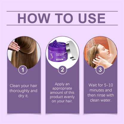 Keratin Purple Hair Care Mask