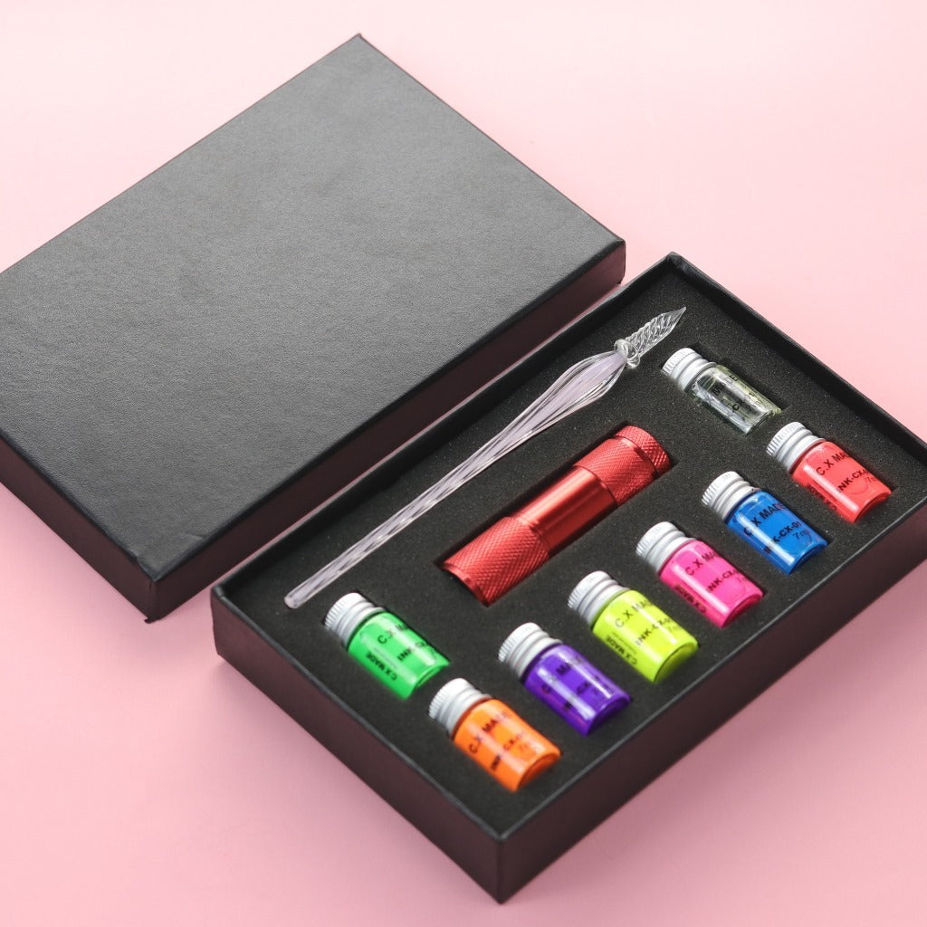 Fountain Pen Dip Ink Set 527022363485