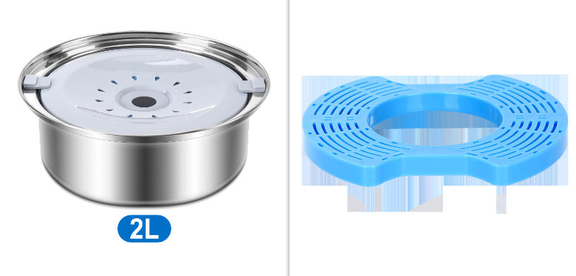 Stainless Steel Large Capacity Floating Pet Bowl 5277afe8 4c7f 40aa ae8b ae2581beaaf7