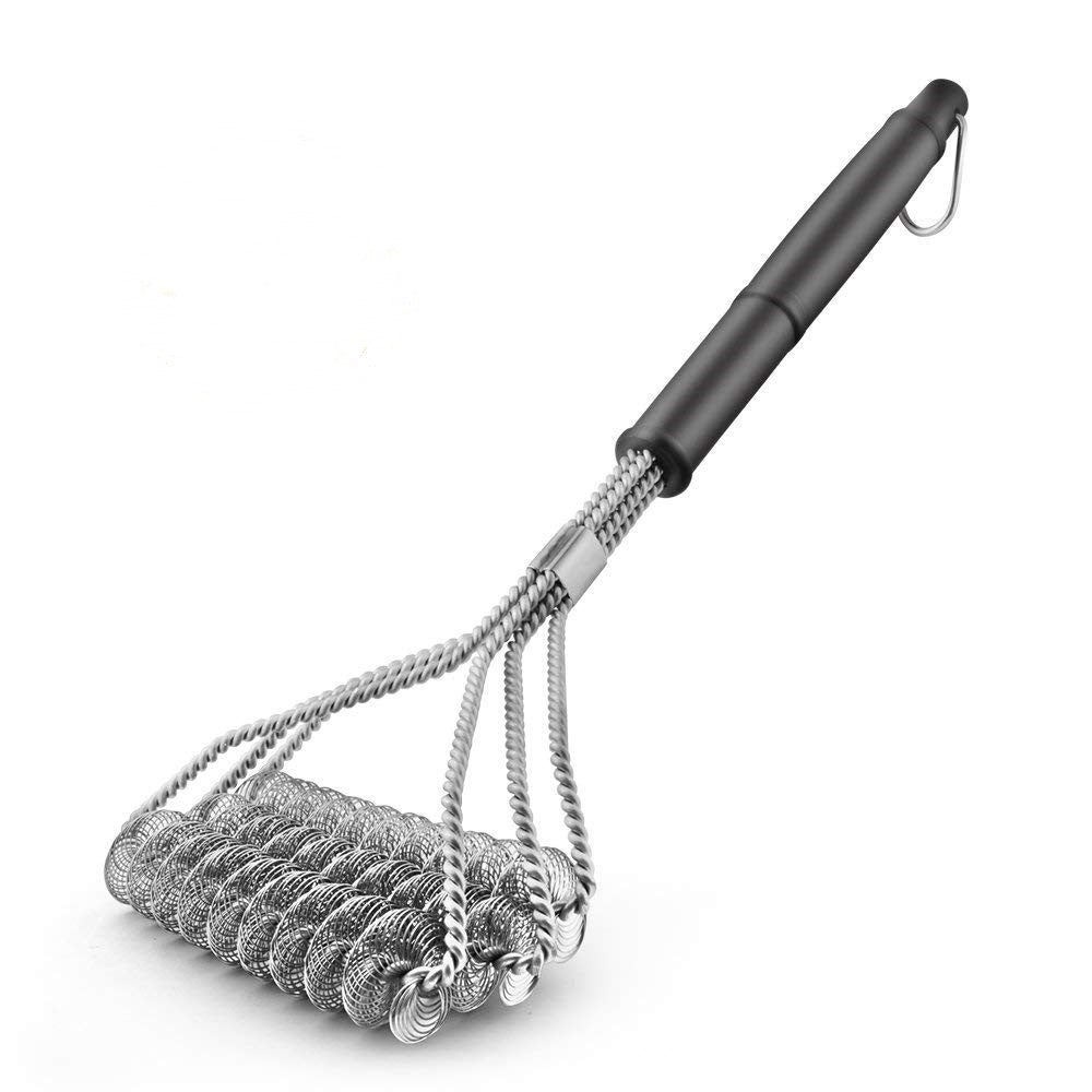 Barbecue Grill BBQ Brush Clean Tool Stainless Steel Wire Bristles Non-stick Cleaning Brushes 5280149922438