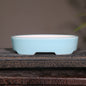 Desktop Oval Ceramic Purple Clay Flowerpot 528049c0 368e 4652 976f d6edf0266b67