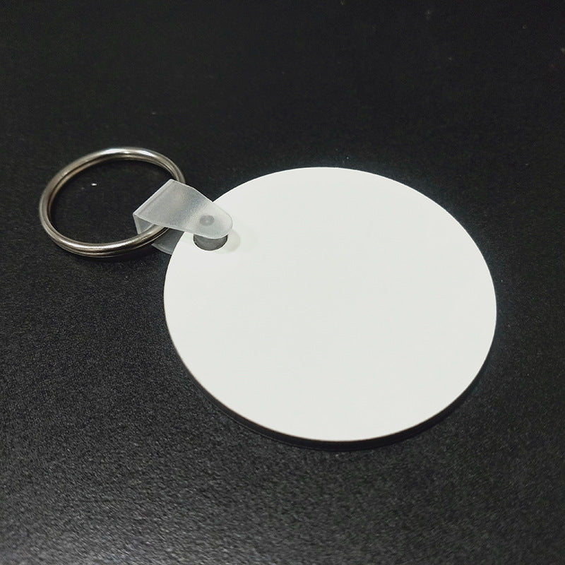 Double-sided Blank Keychain Pendant Creative Various Shapes Keychain Gift 5284670d fd8a 4c44 8762 6851e72b3e76