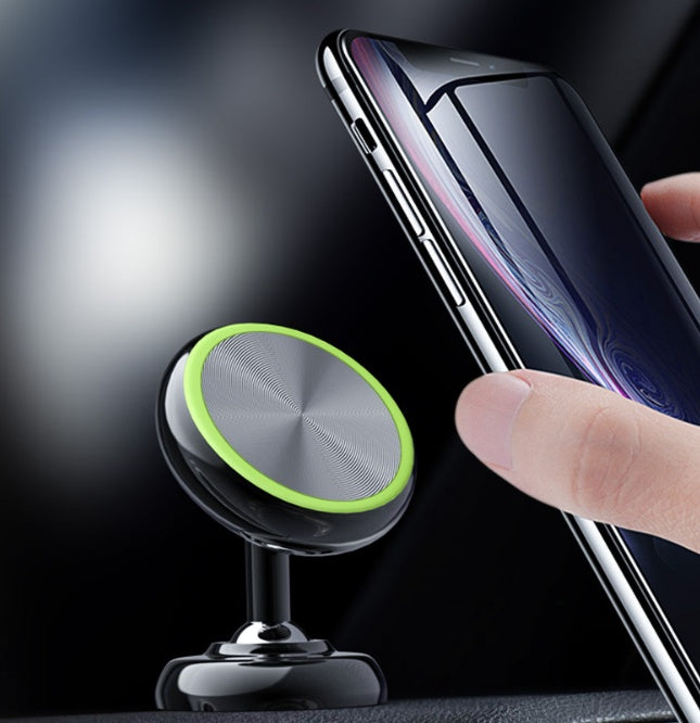 Luminous Metal Car Double Ring Rotary Universal Magnetic Phone Holder Formulation 528d7b9a 92a6 4e7b 8115 e81704614285