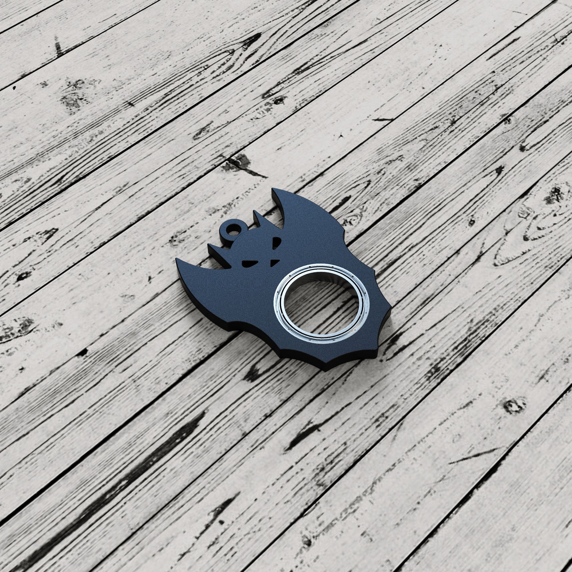 Halloween Creative Fidget Spinner Toy Bat Demon Ghost Keychain Hand Spinner Anti-Anxiety Toy Relieves Stress Bottle Opener Ki