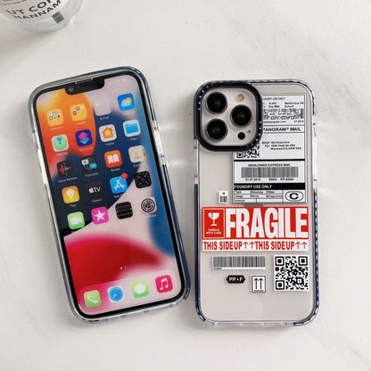 Travel Ticket Label Transparent Phone Case 52cafc57 d988 4092 9dbd ab2ea7665c9a