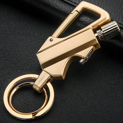 Creative Metal Keychain Lighter Wild Fire Ten Thousand Times Use Kerosene Lighters Gifts For Men 52d1d6bc 9ad9 45a7 8eed a708