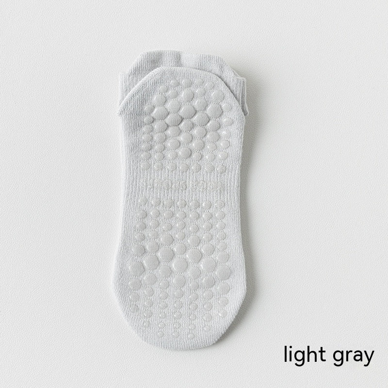 Women's Pure Cotton Non-slip Silicone Indoor Fitness Pilates Socks 52d2cfa3 7571 44e5 bcd7 b72ccef46c72