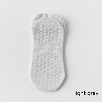 Women's Pure Cotton Non-slip Silicone Indoor Fitness Pilates Socks 52d2cfa3 7571 44e5 bcd7 b72ccef46c72