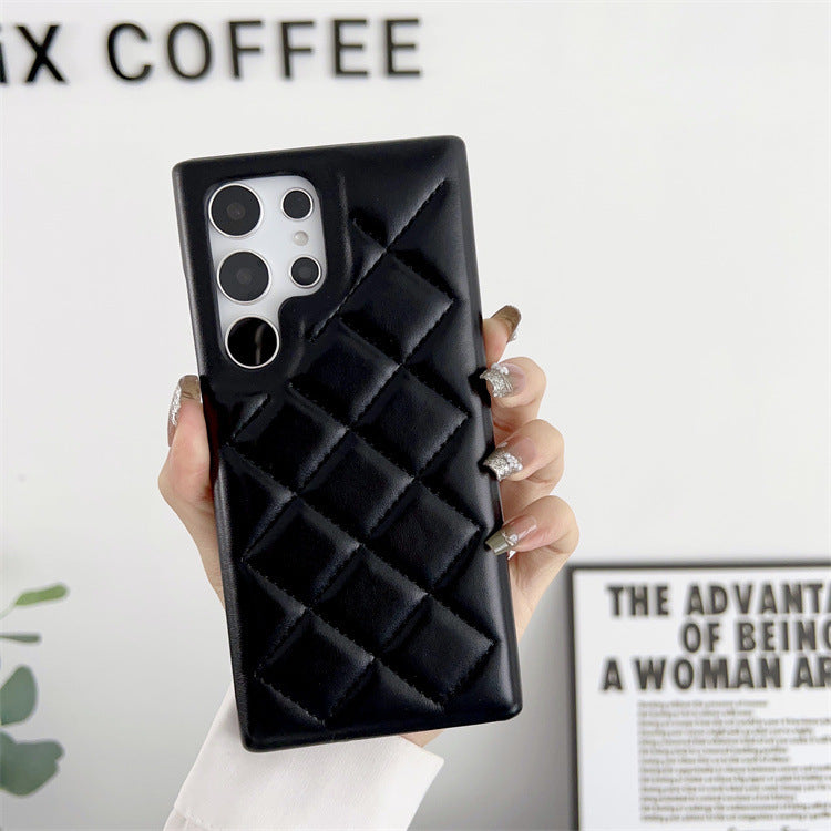Diamond Plaid Phone Case Leather Phone Protective Case 52dfcbfb 920f 44ae a4a0 e44d58b9fa00