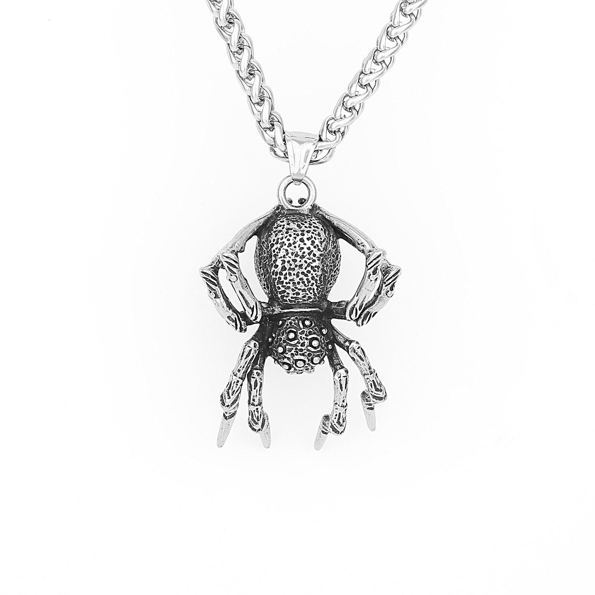 Spider Titanium Steel Pendant Vintage Animal Unisex 52ee30da 610d 42e0 9e31 7fd0626780e7