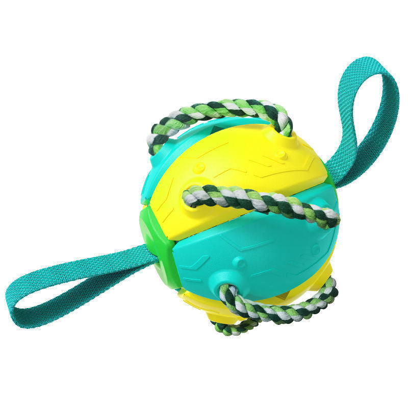 Interactive Dog Football Soccer Ball With Tabs Inflated Training Toy Outdoor Border Collie Balls Pet Products 52f15c14 0c23 4