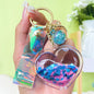 Creative Oil Quicksand Heart Keychain 52fae642 0033 4783 b19a d8a8d7ba597b
