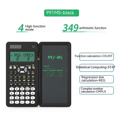 2 In 1 Foldable Scientific Calculators Handwriting Tablet Learning Function Calculator  Foldable Desk Scientific Calculators - 图片 12