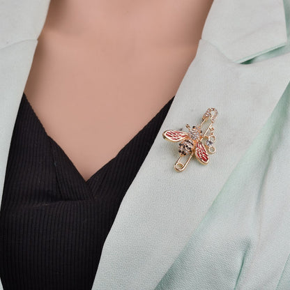 Personalized bee brooch 530018756528
