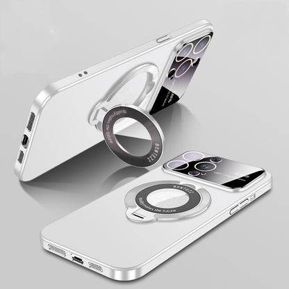 Metal Invisible Bracket Frosted Large Window Magnetic Suction Phone Case 53001e2c 1550 4c1f 83bf 452fece26665
