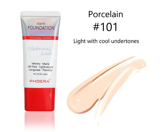 Matte, Silky, Tube Liquid Foundation, Ladies Products 5300893712662